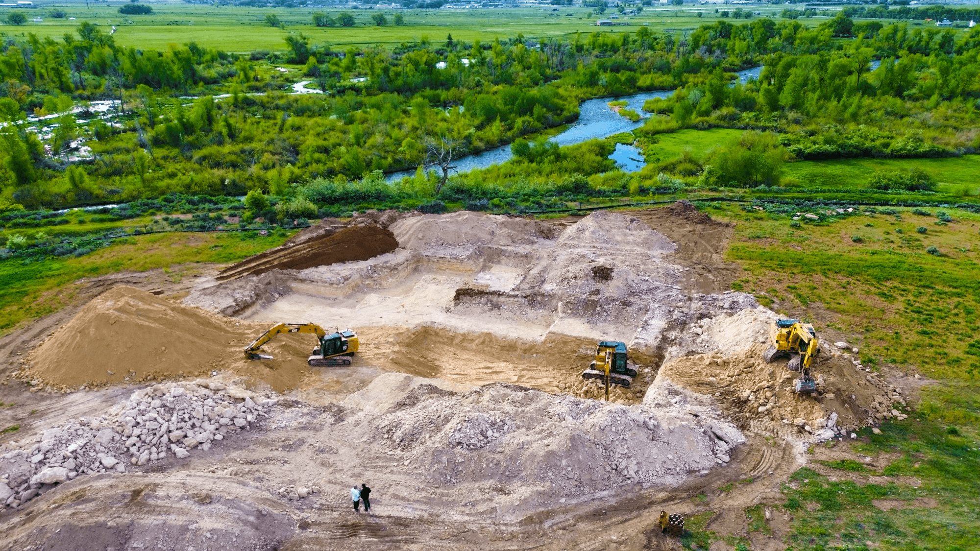 Excavation site in Park City, UT